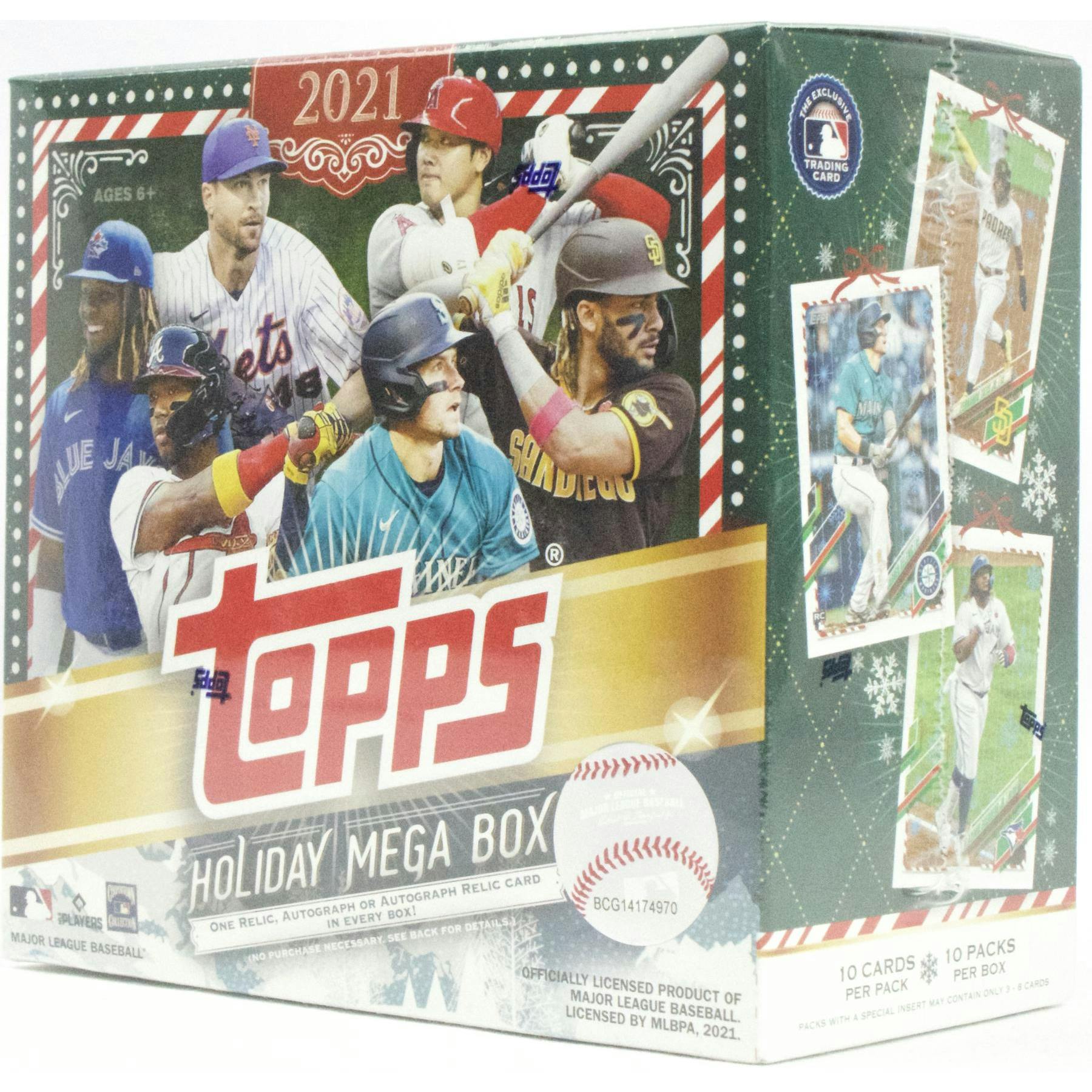 2021 Topps Holiday Baseball Mega Box