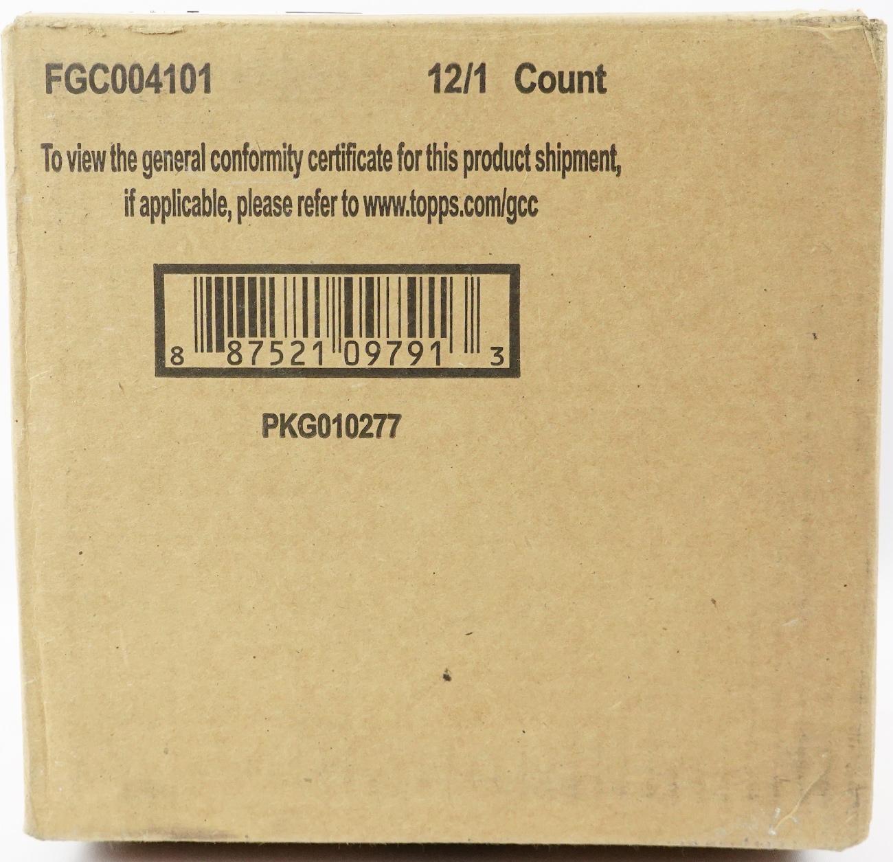 2020/21 Topps UEFA Champions League Museum Collection Soccer Hobby 12-Box Case