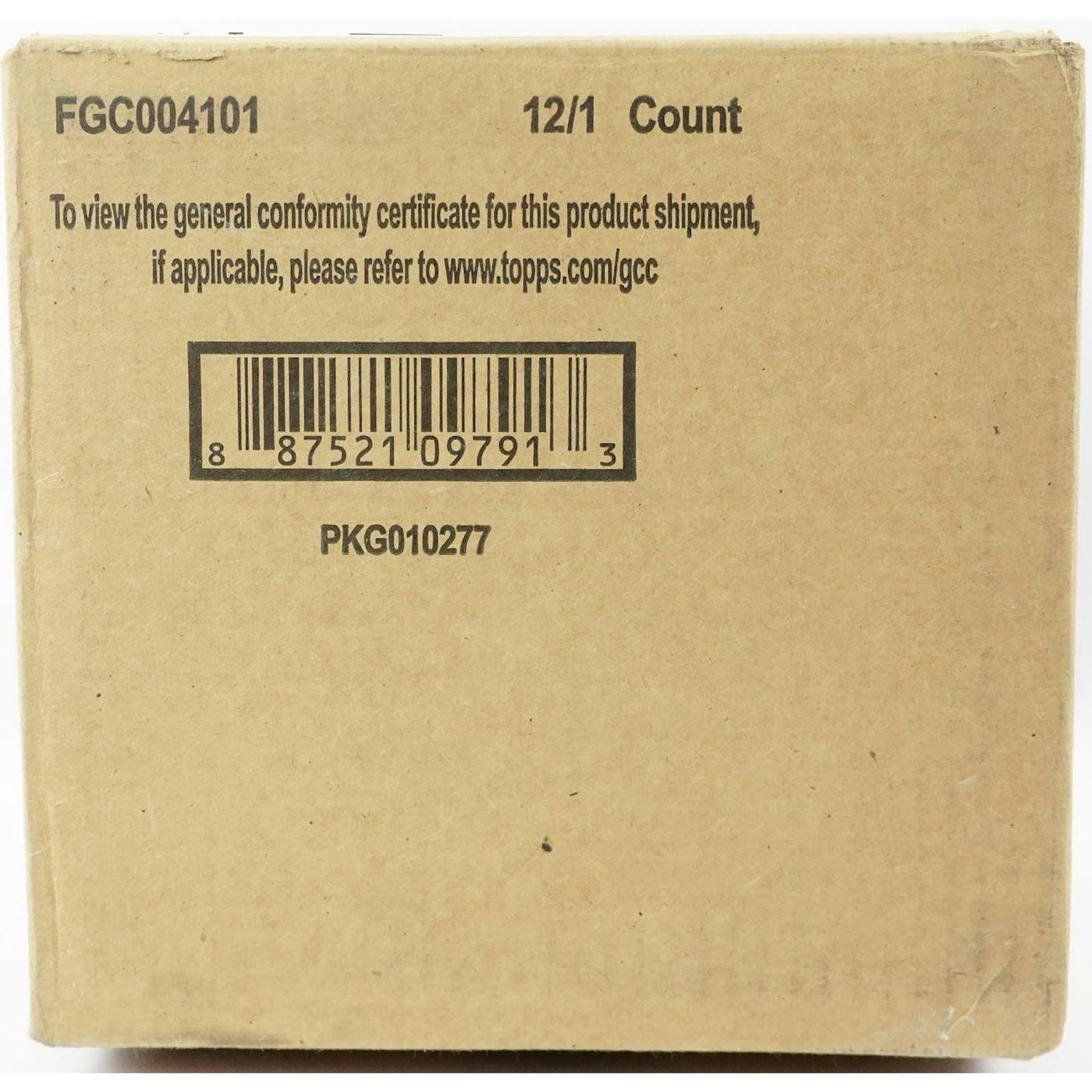 2020/21 Topps UEFA Champions League Museum Collection Soccer Hobby 12-Box Case