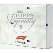 2021 Topps Dynasty F1 Formula 1 Racing Hobby 5-Box Case