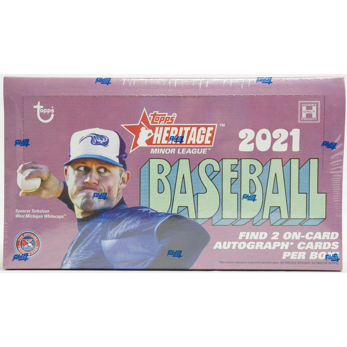 2021 Topps Heritage Minor League Baseball Hobby Box