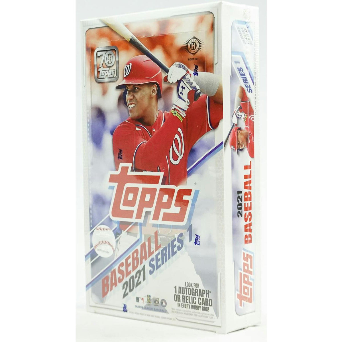 2021 Topps Series 1 Baseball Hobby 12-Box Case