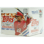 2021 Topps Series 1 Baseball Hobby Jumbo 6-Box Case