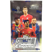 2020/21 Topps UEFA Stadium Club Chrome Soccer Hobby Box