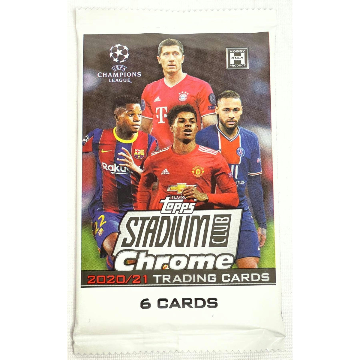 2020/21 Topps UEFA Stadium Club Chrome Soccer Hobby Box