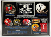 2021 TriStar Hidden Treasures Autographed Mini Helmet Platinum Edition Football Hobby Box (Reed Buy)
