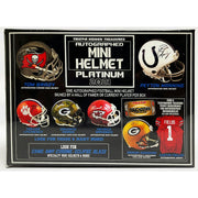 2021 TriStar Hidden Treasures Autographed Mini Helmet Platinum Edition Football Hobby Box (Reed Buy)