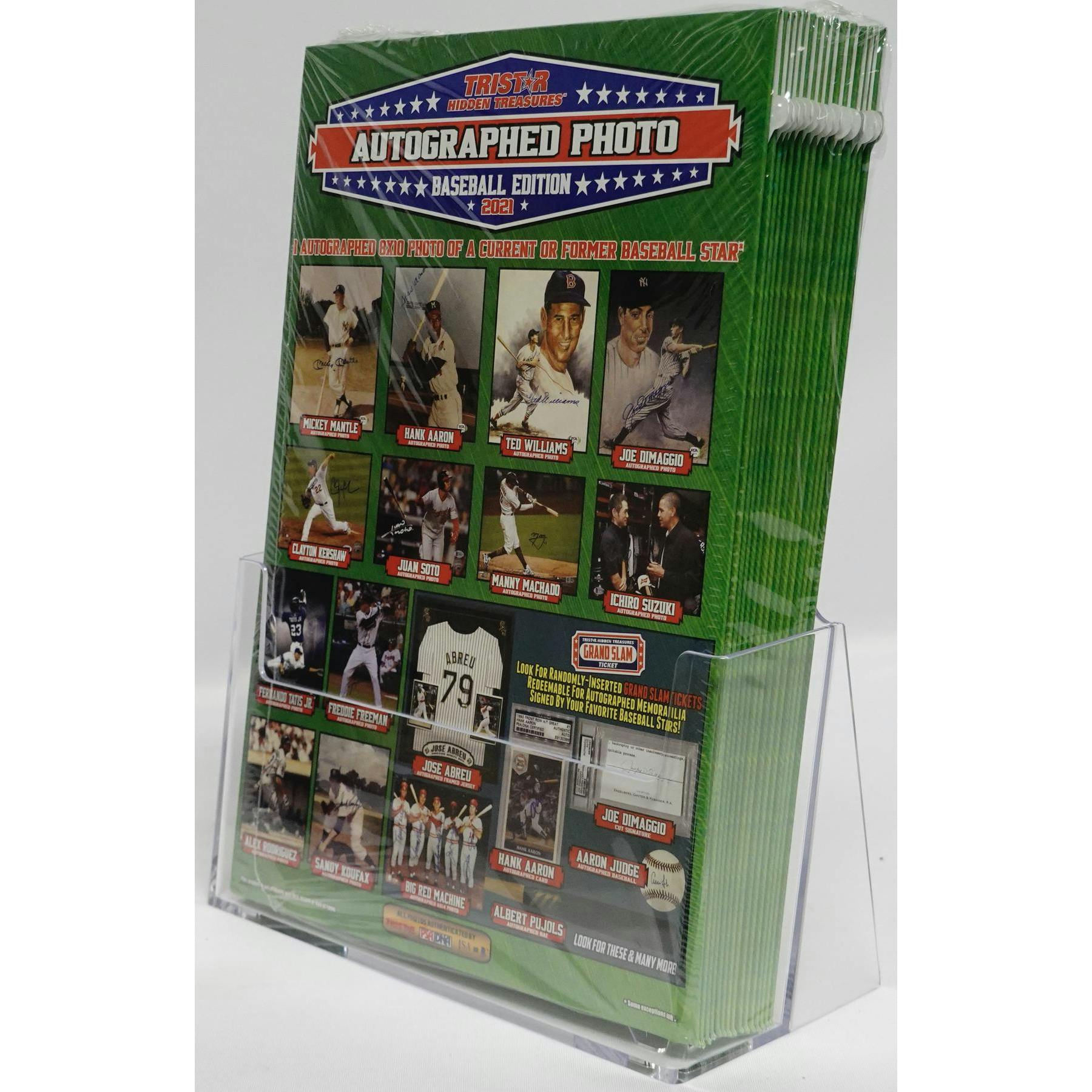 2021 TriStar Hidden Treasures Autographed Photo Baseball Hobby Box (Reed Buy)