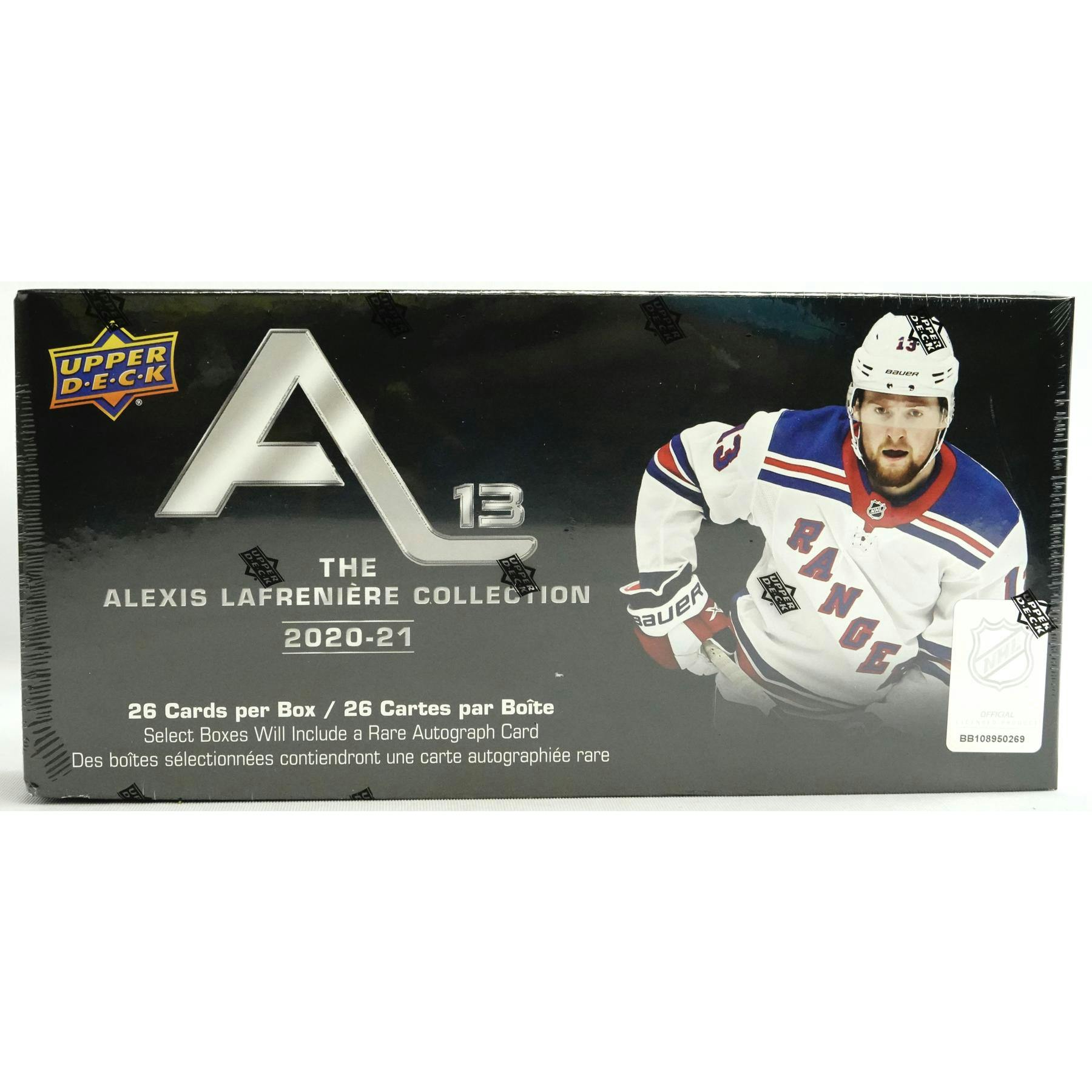 2020/21 Upper Deck Alexis LaFreniere Hockey Hobby Box (Reed Buy)