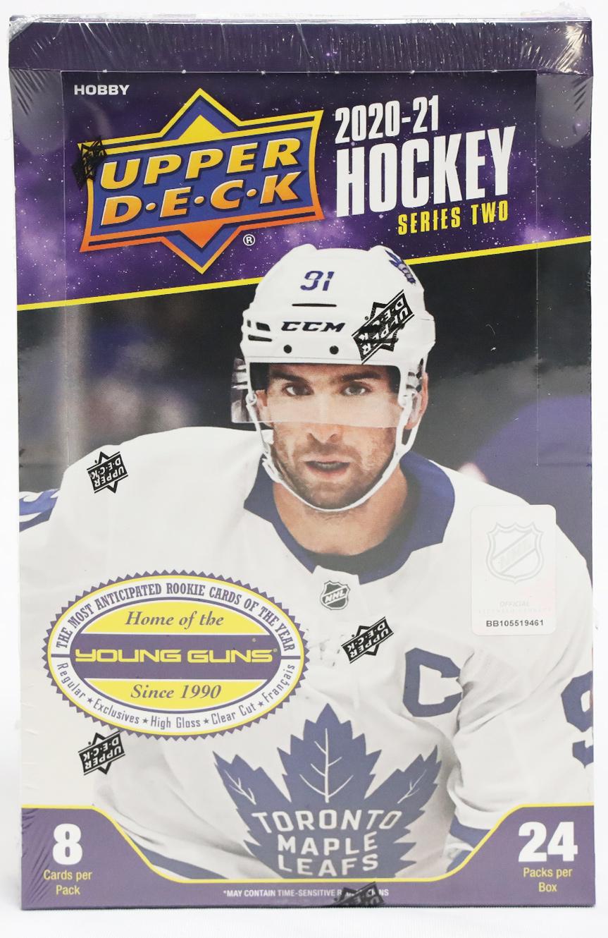 2020/21 Upper Deck Series 2 Hockey Hobby Box (Reed Buy)