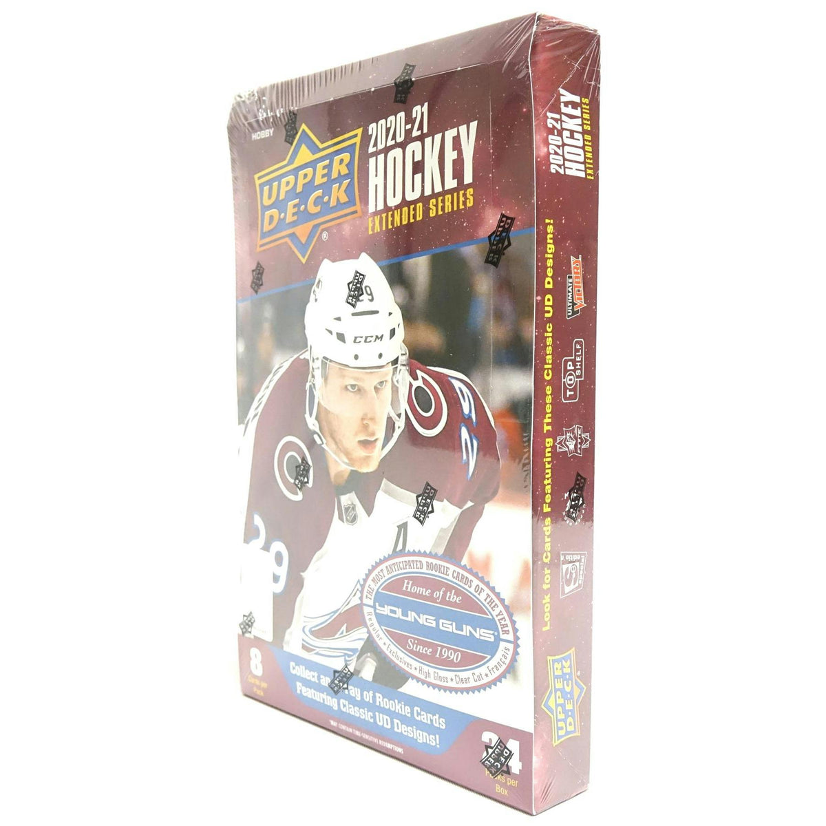 2020/21 Upper Deck Extended Series Hockey Hobby 12-Box Case