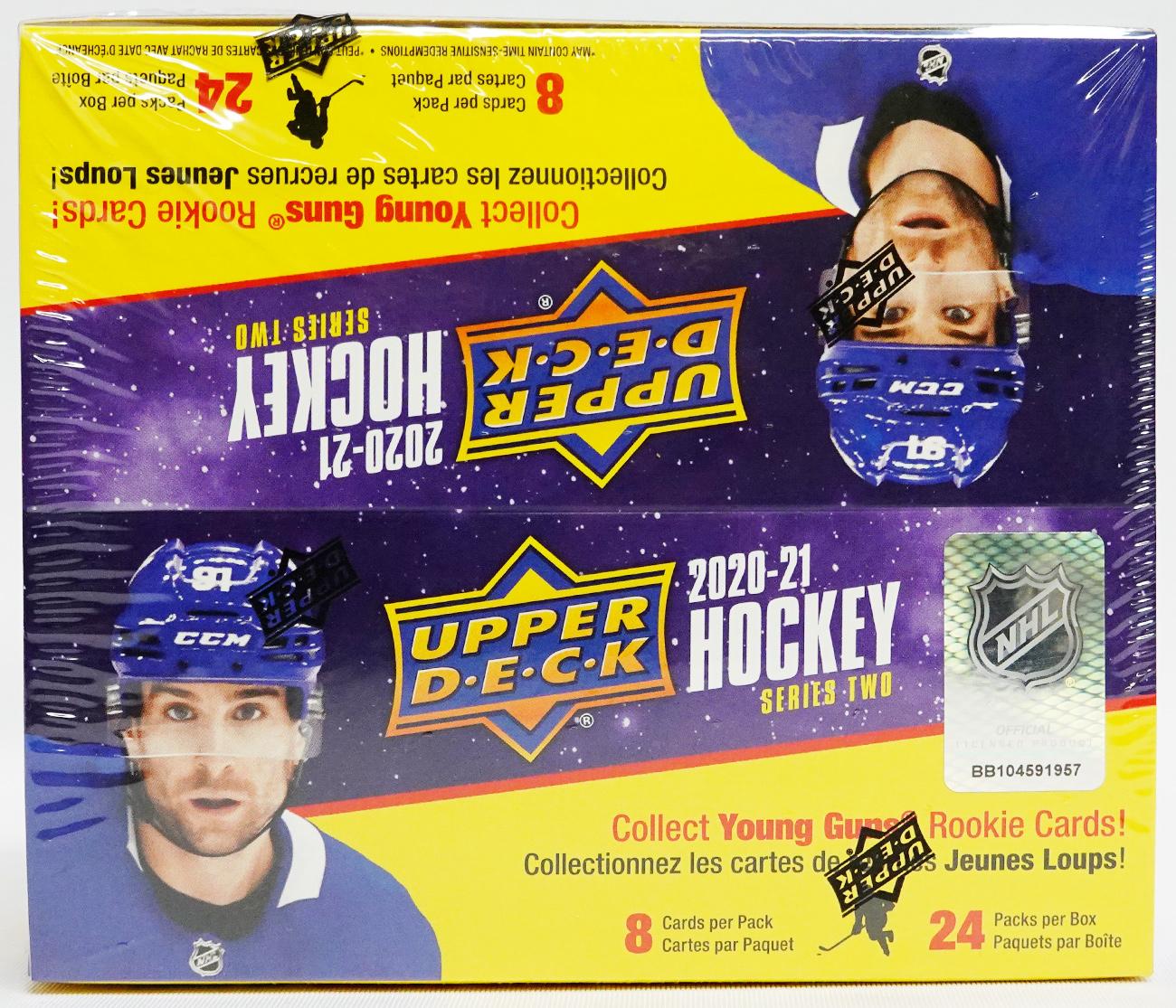 2020/21 Upper Deck Series 2 Hockey 24-Pack Retail Box