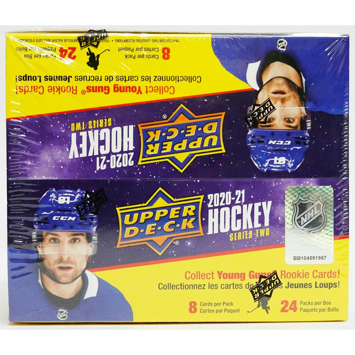 2020/21 Upper Deck Series 2 Hockey 24-Pack Retail Box