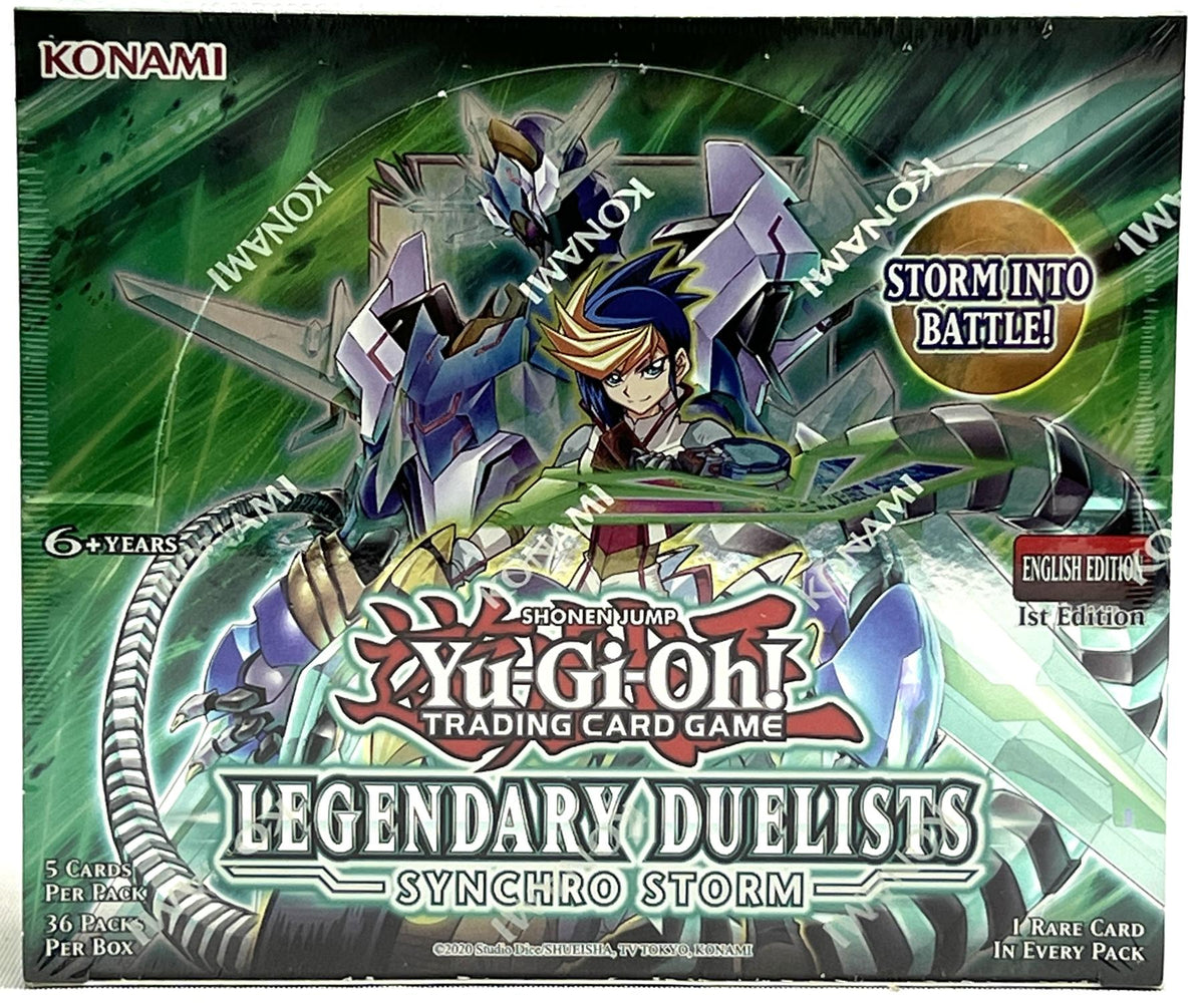 Yu-Gi-Oh Legendary Duelists: Synchro Storm Booster Box