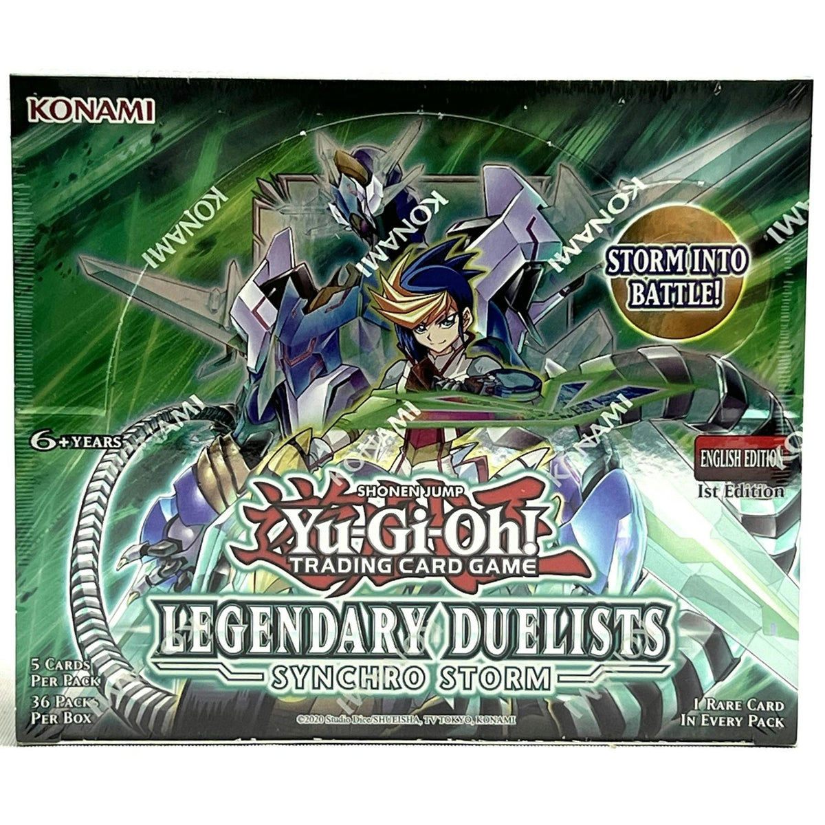 Yu-Gi-Oh Legendary Duelists: Synchro Storm Booster Box