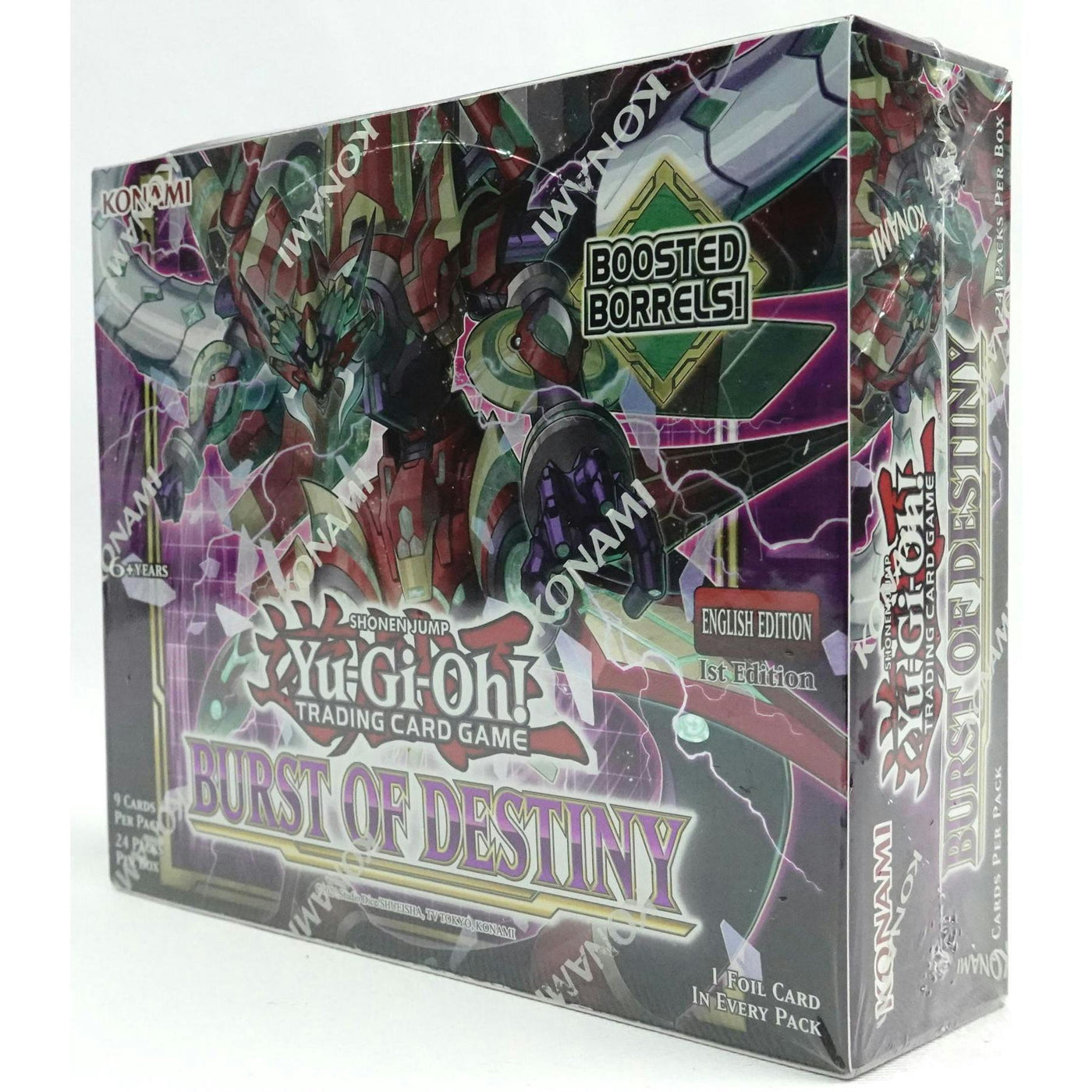 Yu-Gi-Oh Burst Of Destiny Booster Box