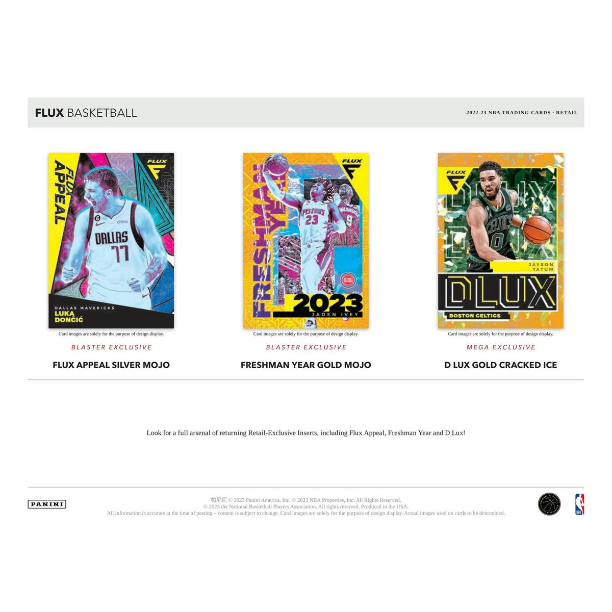 2022/23 Panini Flux Basketball Blaster Box (Reed Buy)