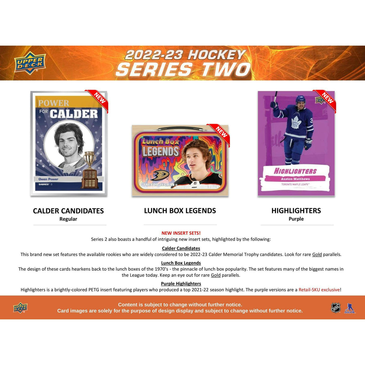 2022/23 Upper Deck Series 2 Hockey Blaster Box (Reed Buy)