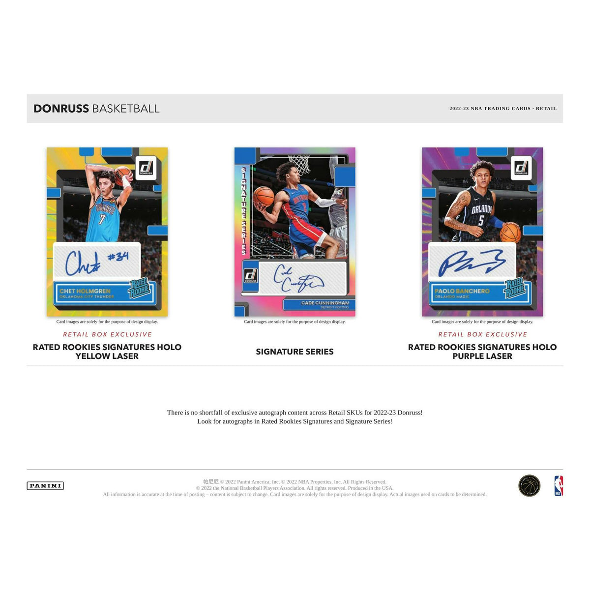 2022/23 Panini Donruss Basketball Blaster Box