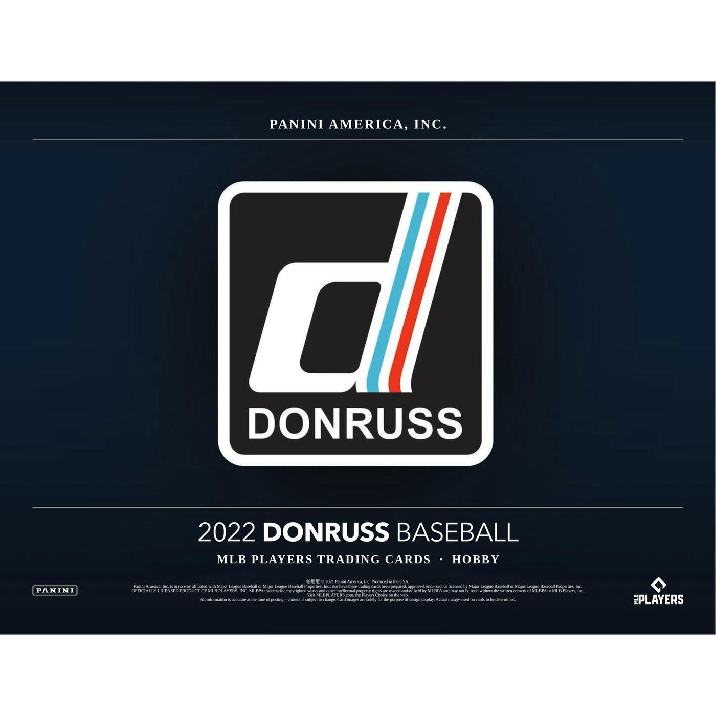 2022 Panini Donruss Baseball Hobby Box
