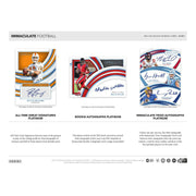 2022 Panini Immaculate Collegiate Football Hobby Box