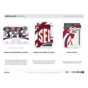 2022 Panini Immaculate Collegiate Football Hobby Box