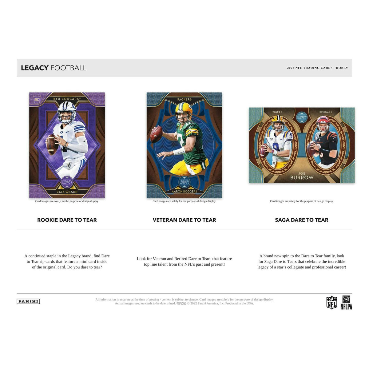 2022 Panini Legacy Football Hobby 24-Box Case