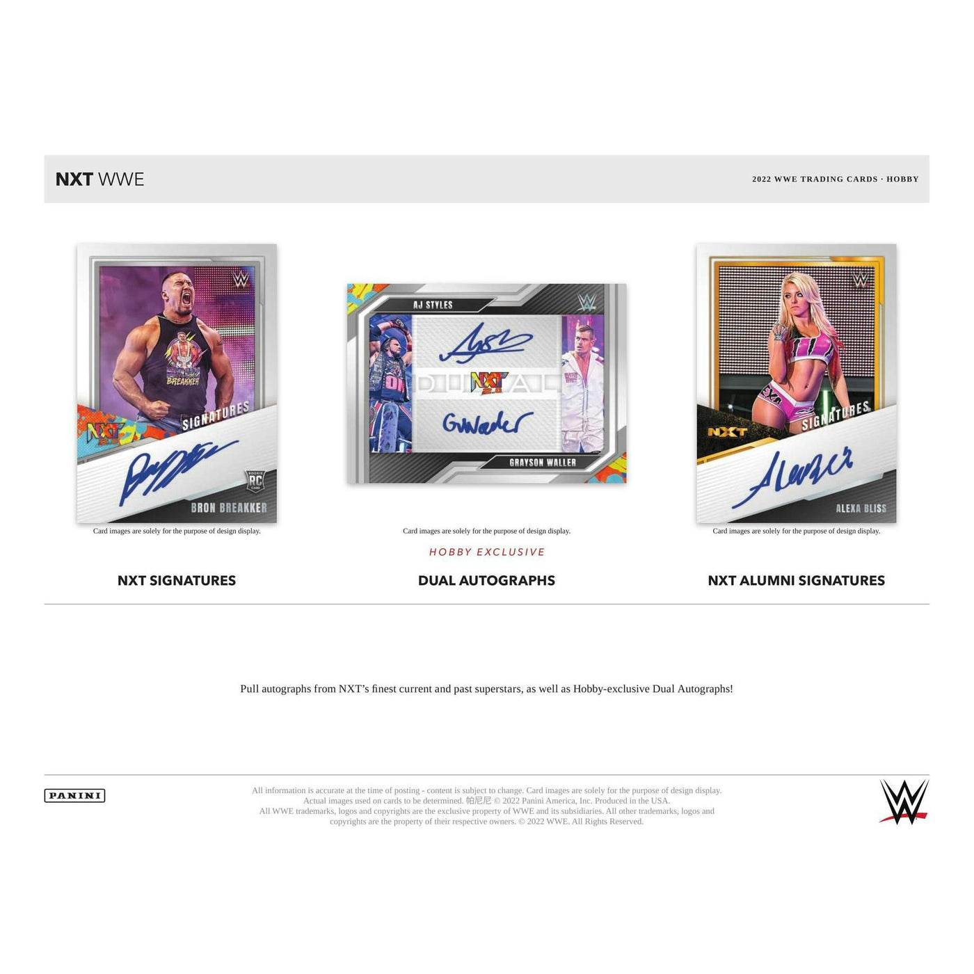 2022 Panini WWE NXT Wrestling Hobby Box