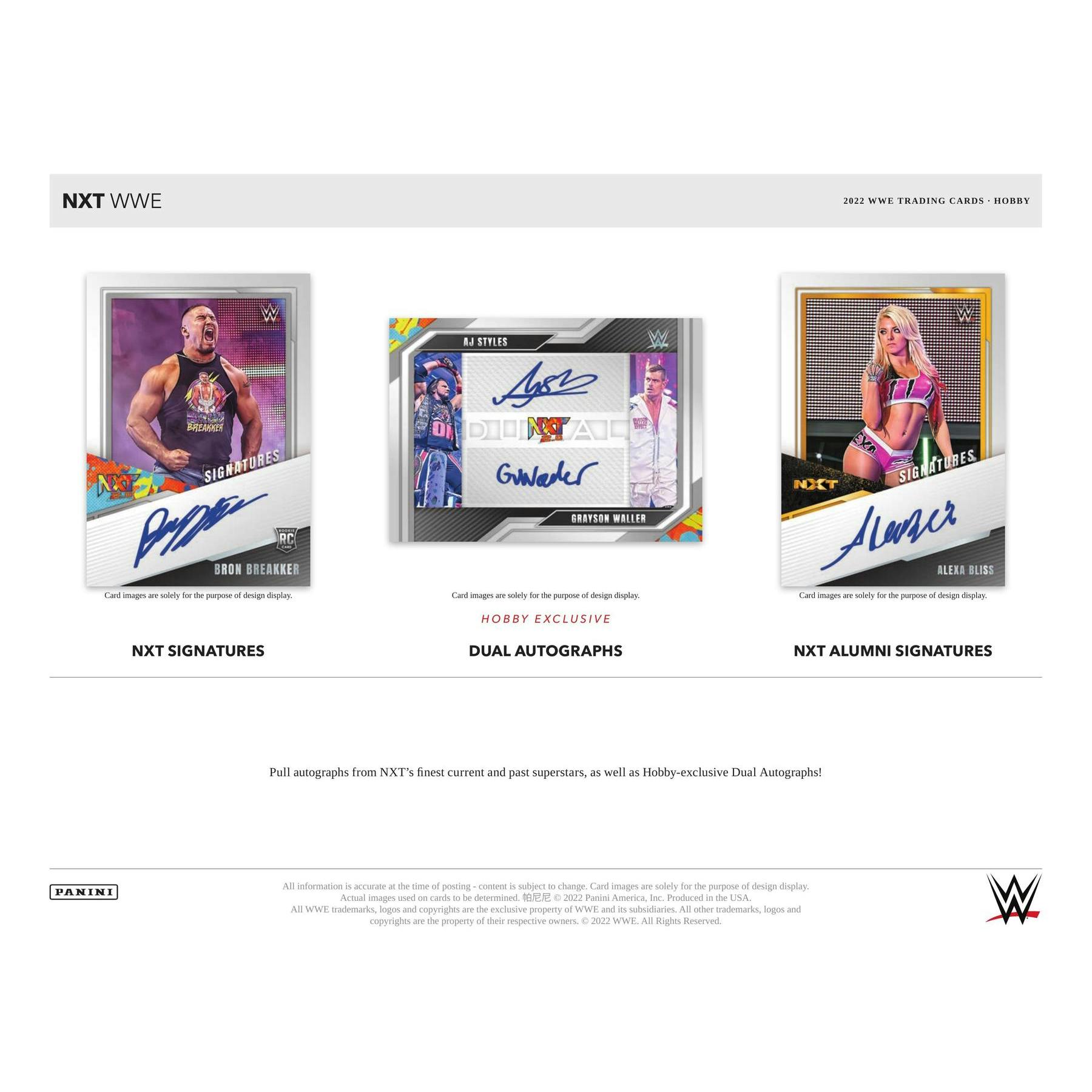 2022 Panini WWE NXT Wrestling Hobby Box