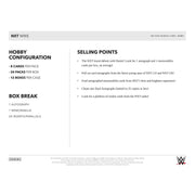2022 Panini WWE NXT Wrestling Hobby 12-Box Case