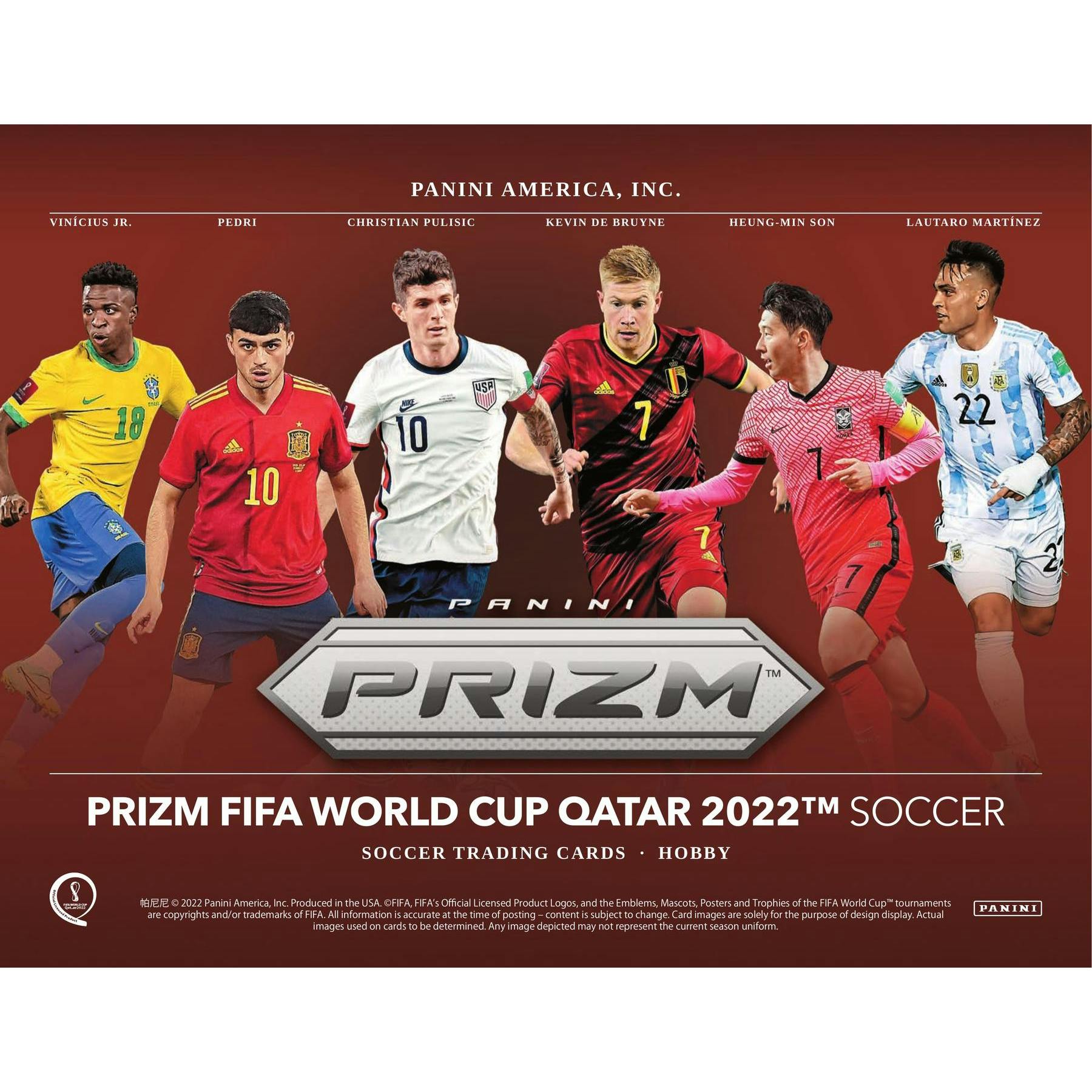 2022 Panini Prizm FIFA World Cup Soccer Hobby Box