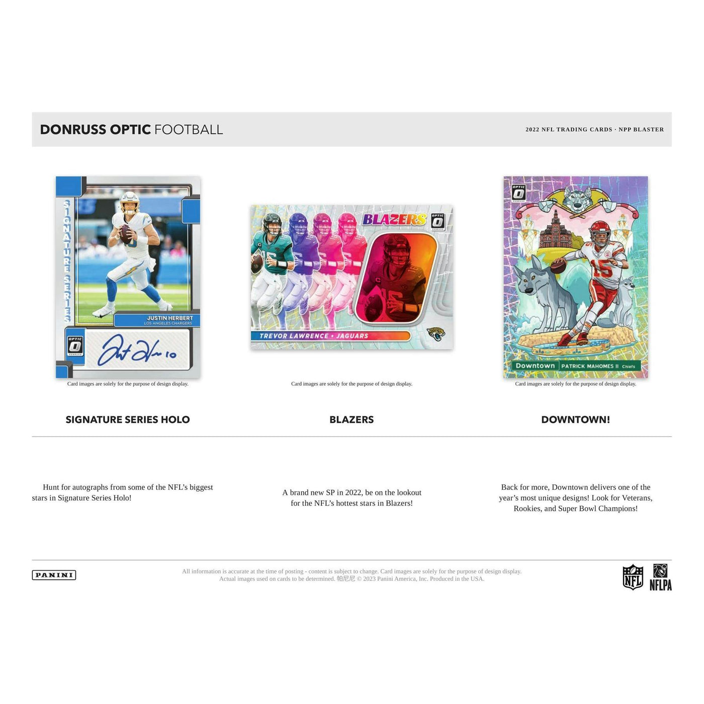 2022 Panini Donruss Optic Football Blaster Box (Purple Shock Parallels!)