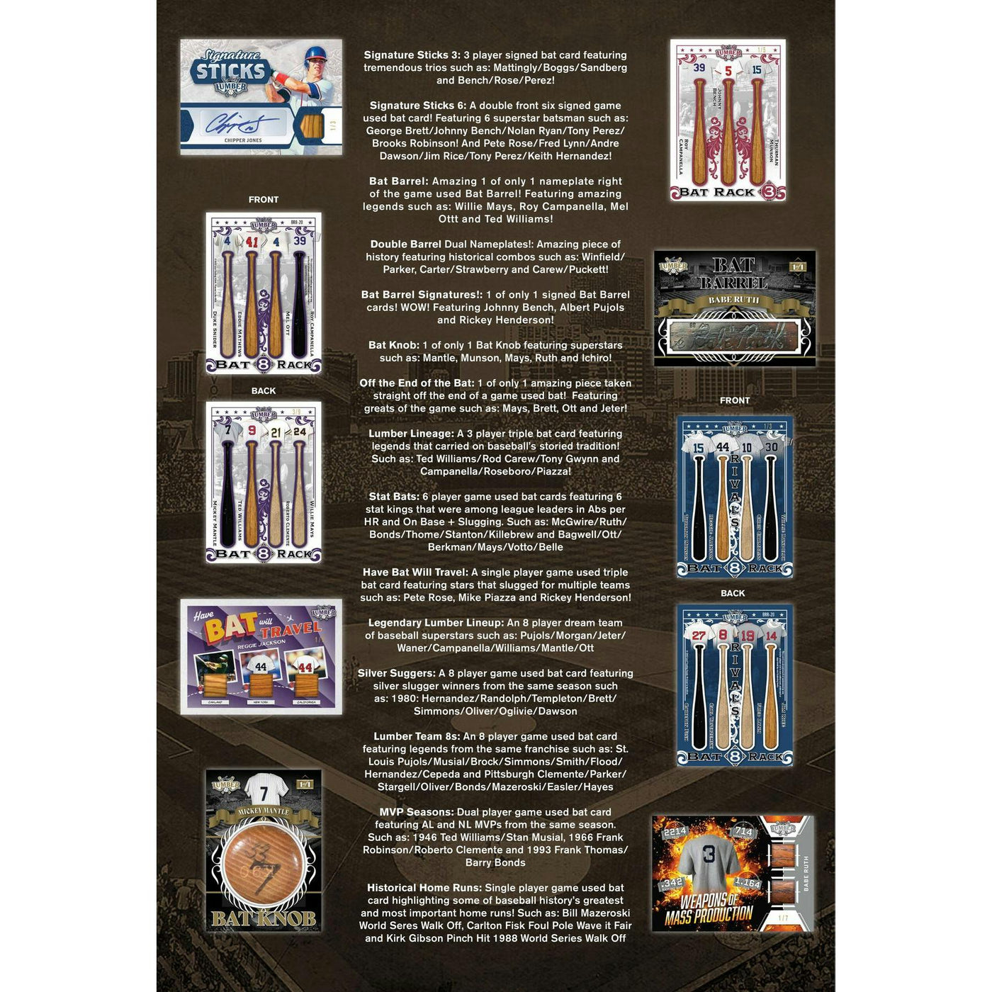 2022 Leaf Lumber Baseball Hobby Box