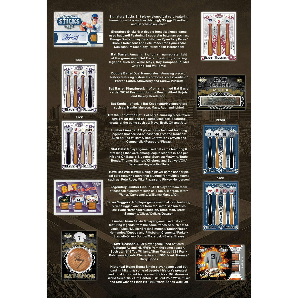 2022 Leaf Lumber Baseball Hobby Box