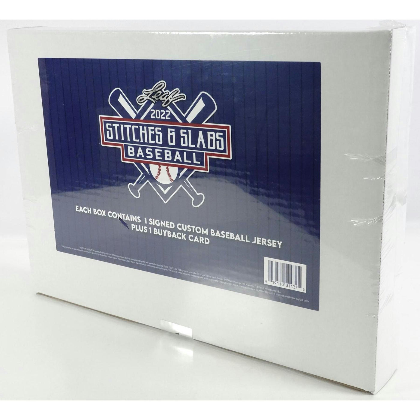 2022 Leaf Stitches and Slabs Baseball Hobby Box (Reed Buy)