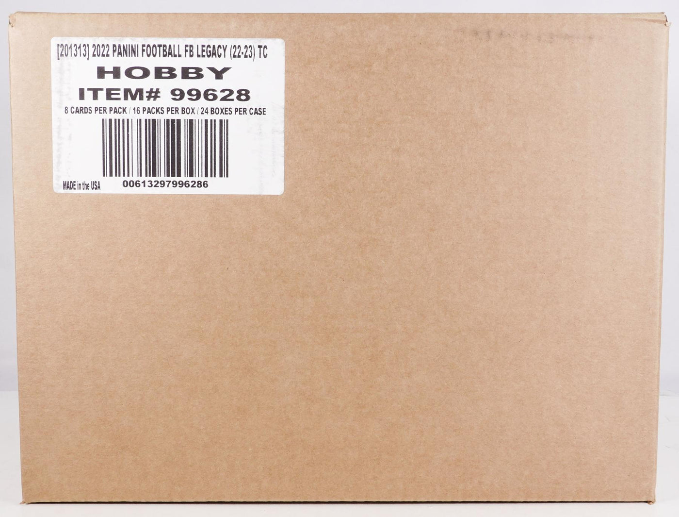 2022 Panini Legacy Football Hobby 24-Box Case