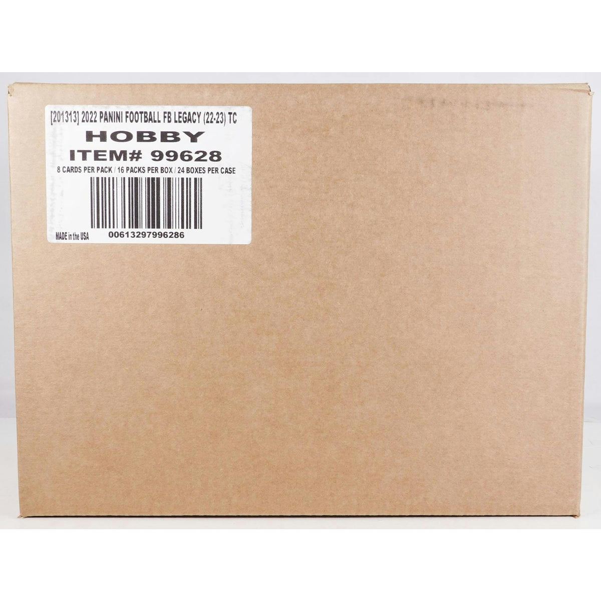 2022 Panini Legacy Football Hobby 24-Box Case