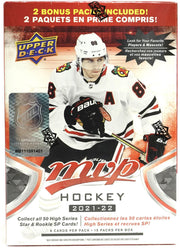2021/22 Upper Deck MVP Hockey Blaster Box