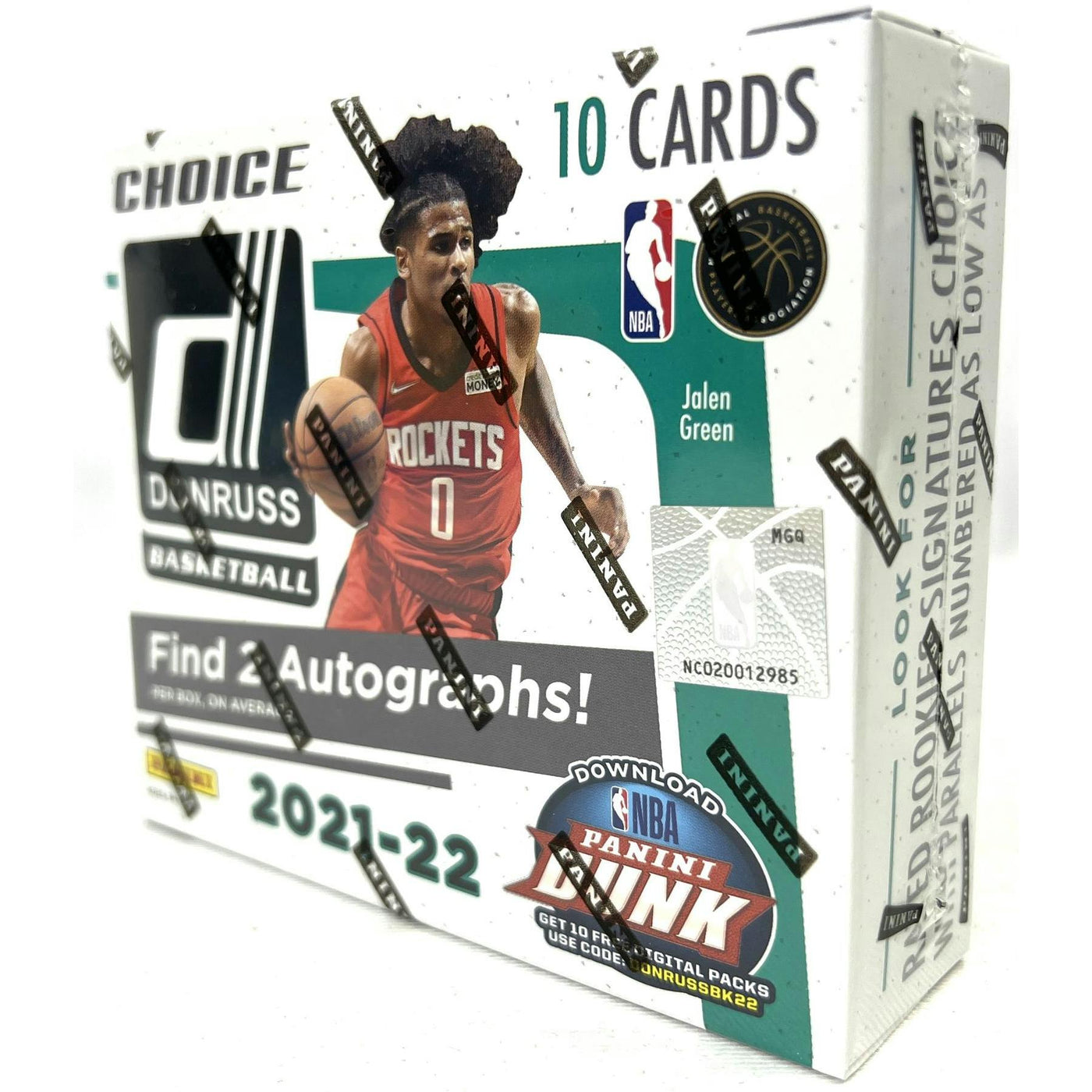 2021/22 Panini Donruss Basketball Choice 20-Box Case