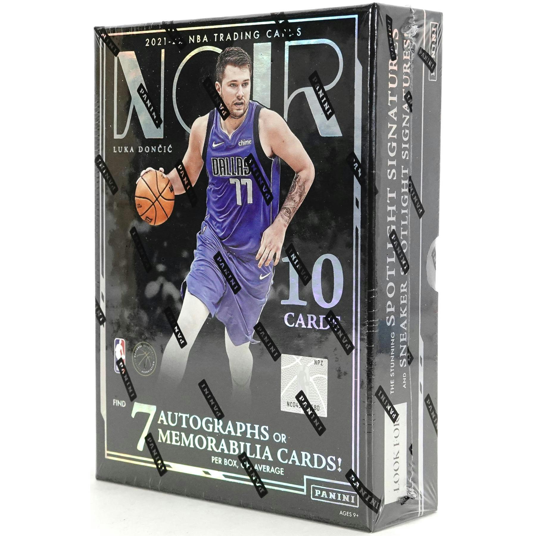2021/22 Panini Noir Basketball Hobby 4-Box Case
