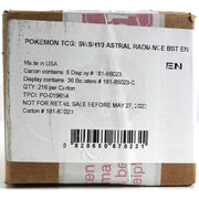 Pokemon Sword & Shield: Astral Radiance Booster 6-Box Case