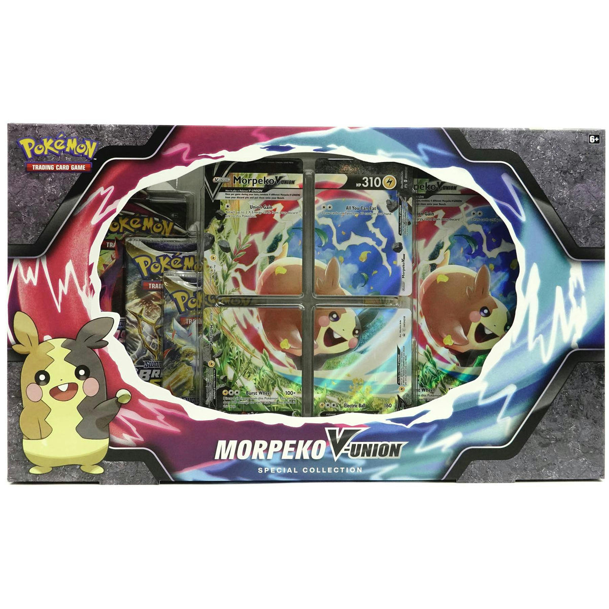 Pokemon Morpeko V-UNION Special Collection 6-Box Case (Reed Buy)