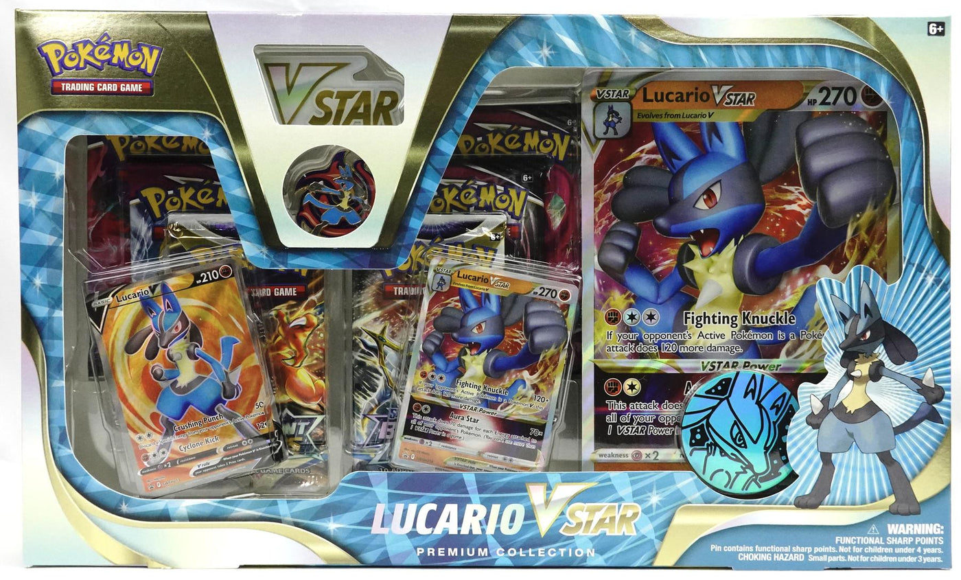 Pokemon Lucario VSTAR Premium Collection Box (Reed Buy)
