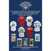 2022 Leaf Stitches and Slabs Baseball Hobby Box (Reed Buy)