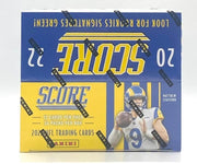 2022 Panini Score Football 24-Pack Retail Box