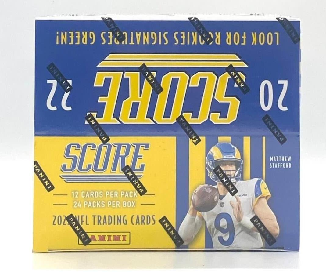 2022 Panini Score Football 24-Pack Retail Box