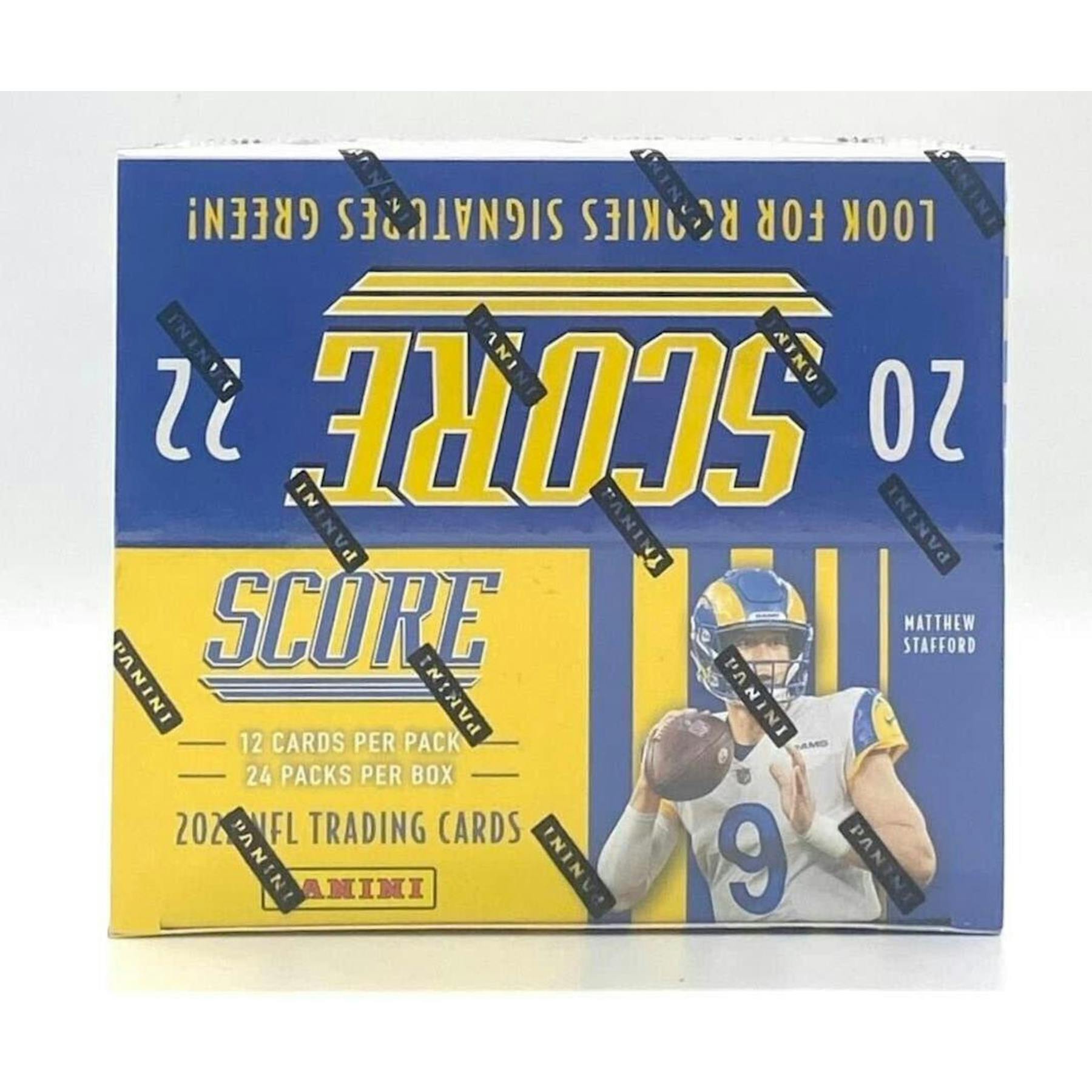 2022 Panini Score Football 24-Pack Retail Box