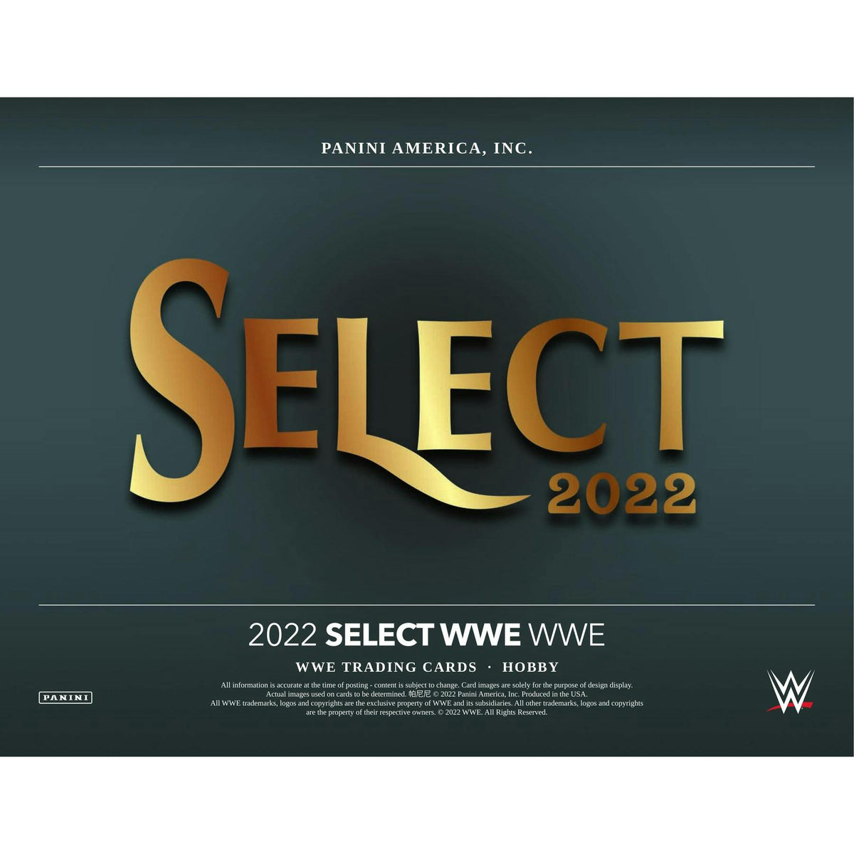 2022 Panini Select WWE Wrestling Hobby Box