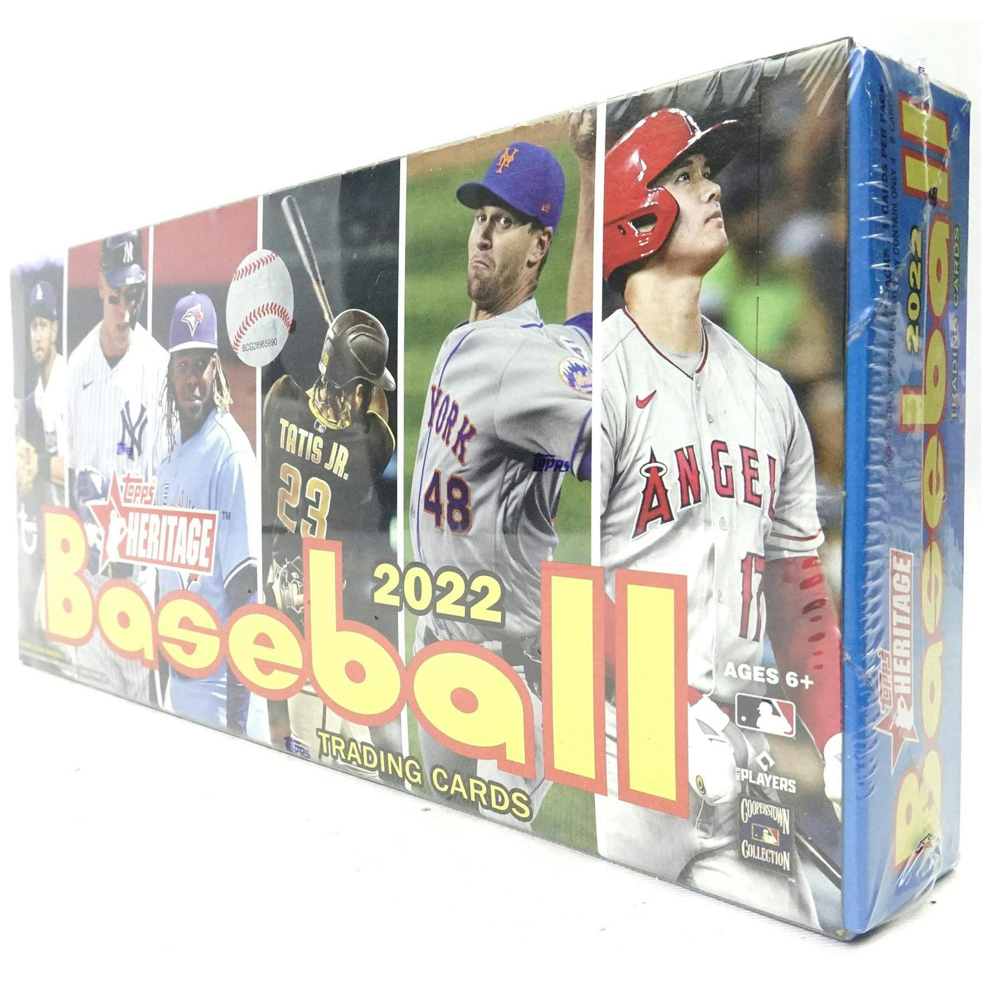 2022 Topps Heritage Baseball Hobby 12-Box Case
