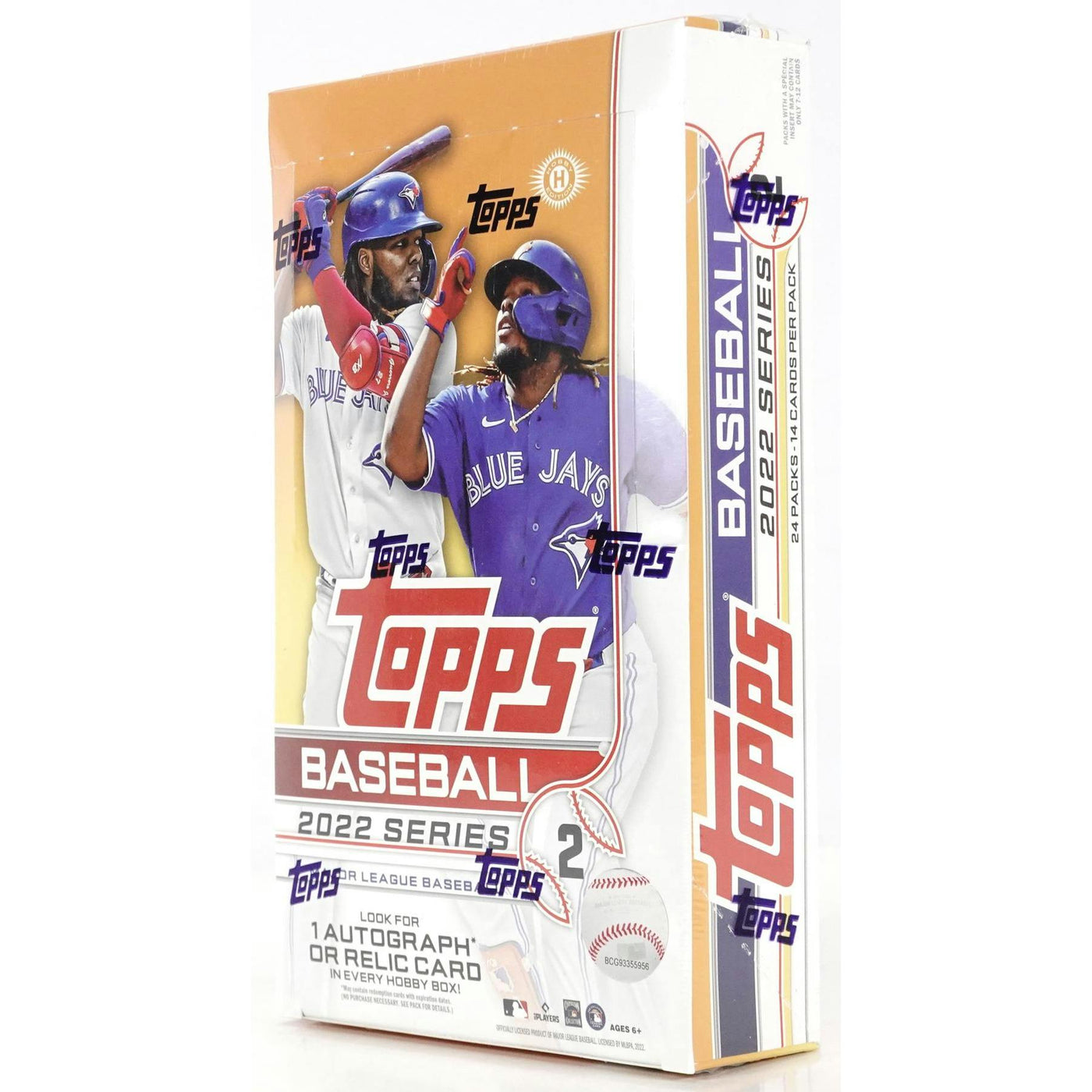 2022 Topps Series 2 Baseball Hobby 12-Box Case